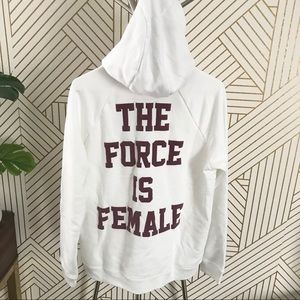 nike the force is female hoodie